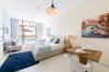 Apartment in Dubai - Stunning Studio w/ Palm Marina Views from Balcony Apartment in Dubai - Stunning Studio w/ Palm Marina Views from Balcony