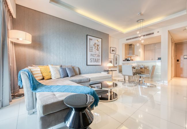 Modern holiday rental with amazing facilities close to Downtown Dubai