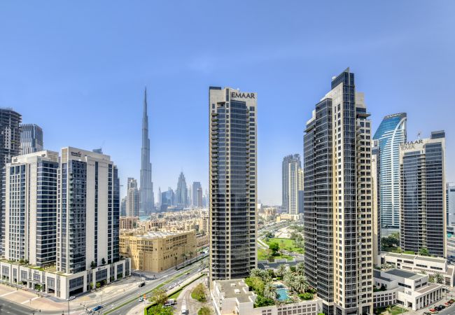 Scenic holiday rental with Burj Khalifa views in Dubai