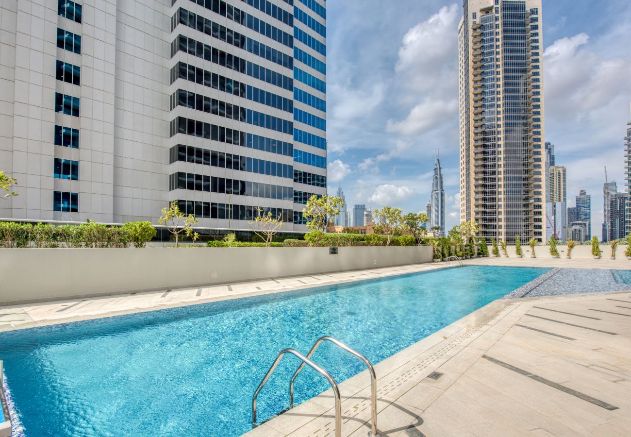 Studio in Dubai - Luxury Studio w/ Burj Khalifa Vw in Business Bay