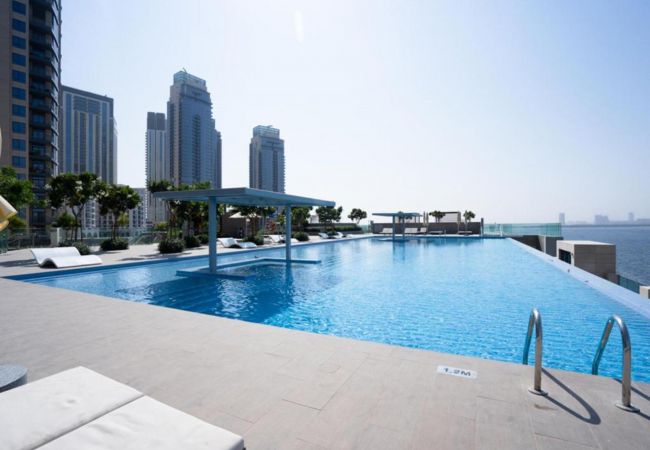 Apartment in Dubai - Trendy Apt on the Creek w/ Superb Dubai Skyline Vw Apartment in Dubai - Trendy Apt on the Creek w/ Superb Dubai Skyline Vw