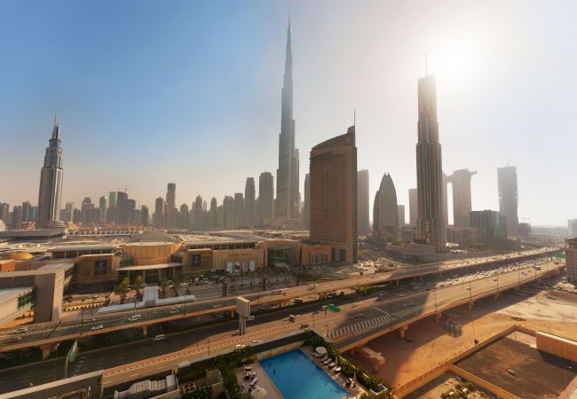 Panoramic holiday rental with Burj Khalifa views in Dubai