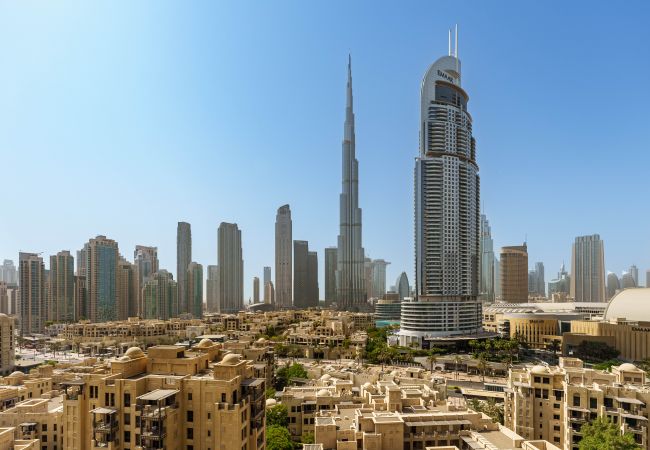 Premium holiday rental with Burj Khalifa views in Dubai