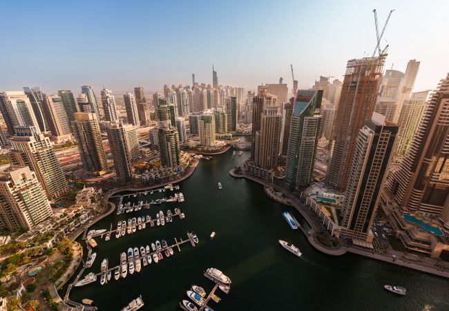 Chic holiday rental with Dubai Marina views