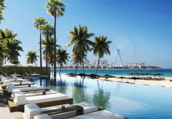 Apartment in Dubai - Coastal JBR Apt w/ Sweeping Sea & Bluewaters Views Apartment in Dubai - Coastal JBR Apt w/ Sweeping Sea & Bluewaters Views