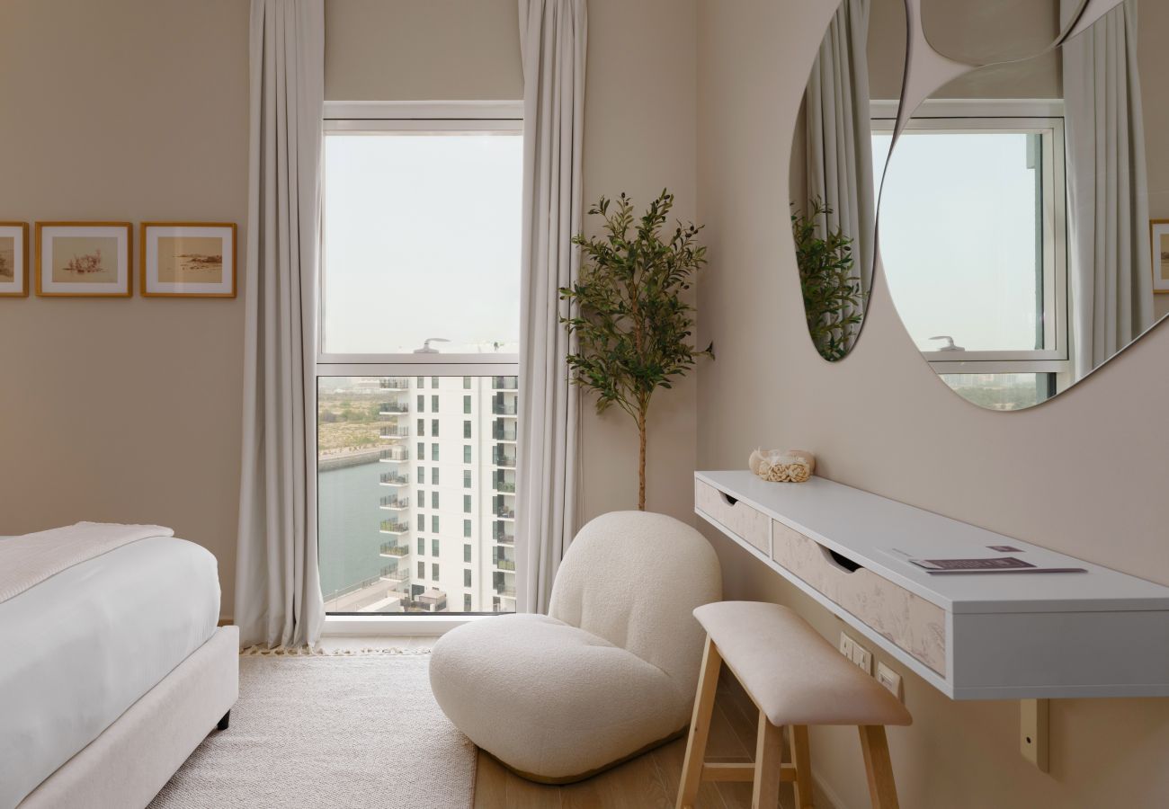 Apartment in Abu Dhabi - Charming Retreat w/ Panoramic Views on Yas Island