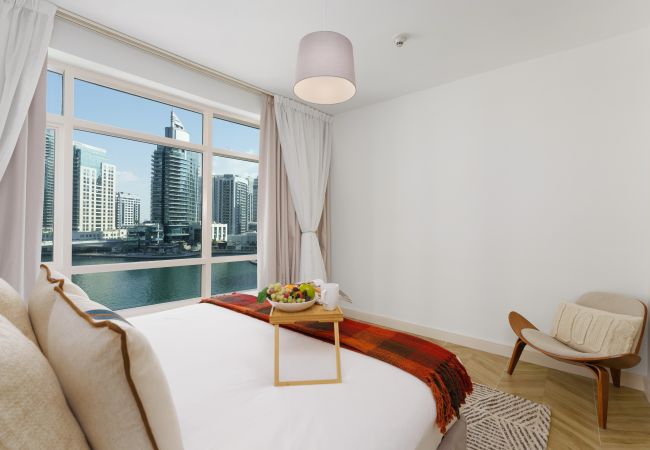 Apartment in Dubai - Blissful Living w/ Dubai Marina Waterfront Views Apartment in Dubai - Blissful Living w/ Dubai Marina Waterfront Views