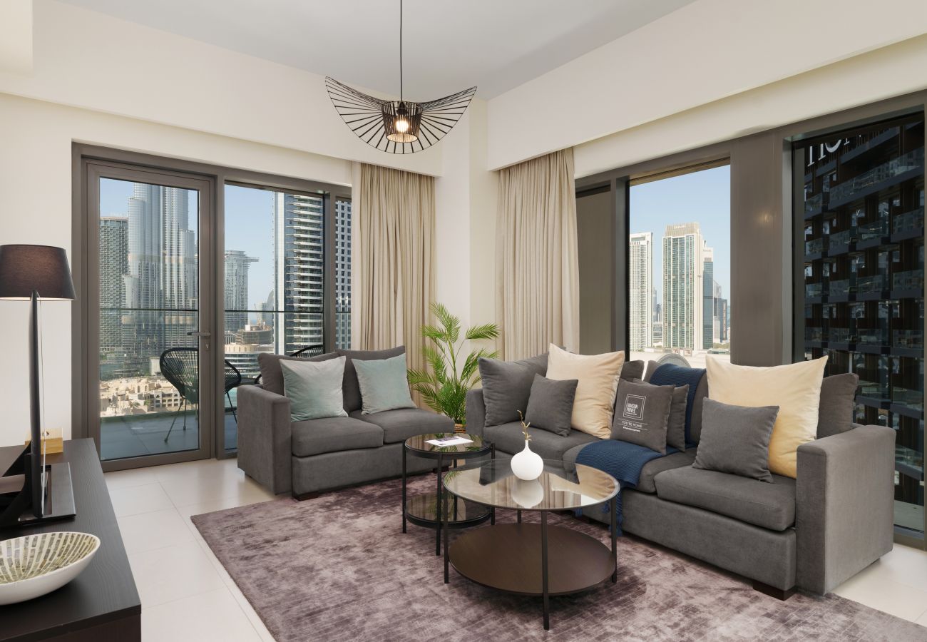 Stunning holiday rental with Burj Khalifa views