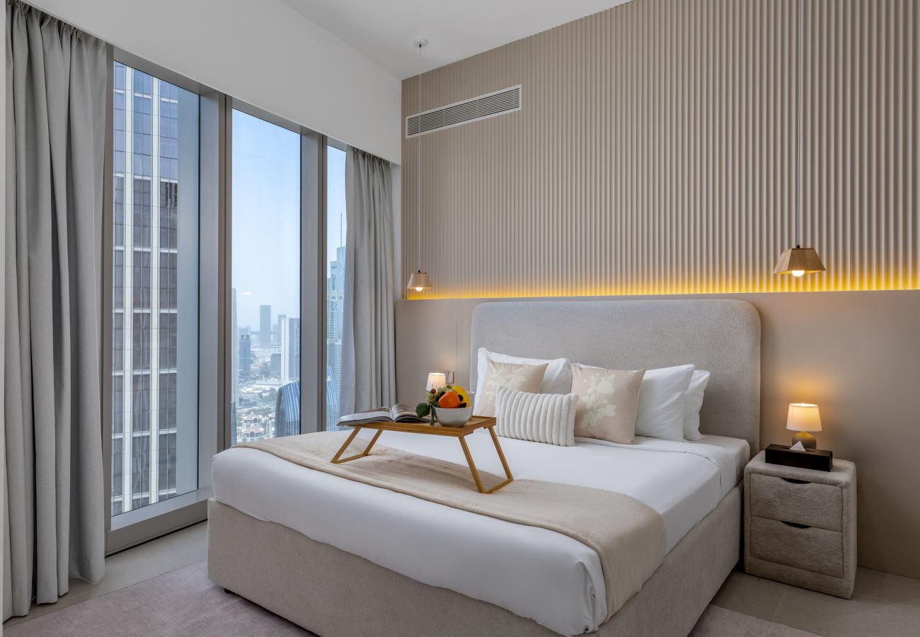 Apartment in Dubai - Sky-High Elegance w/ Unrivaled Burj Khalifa Views