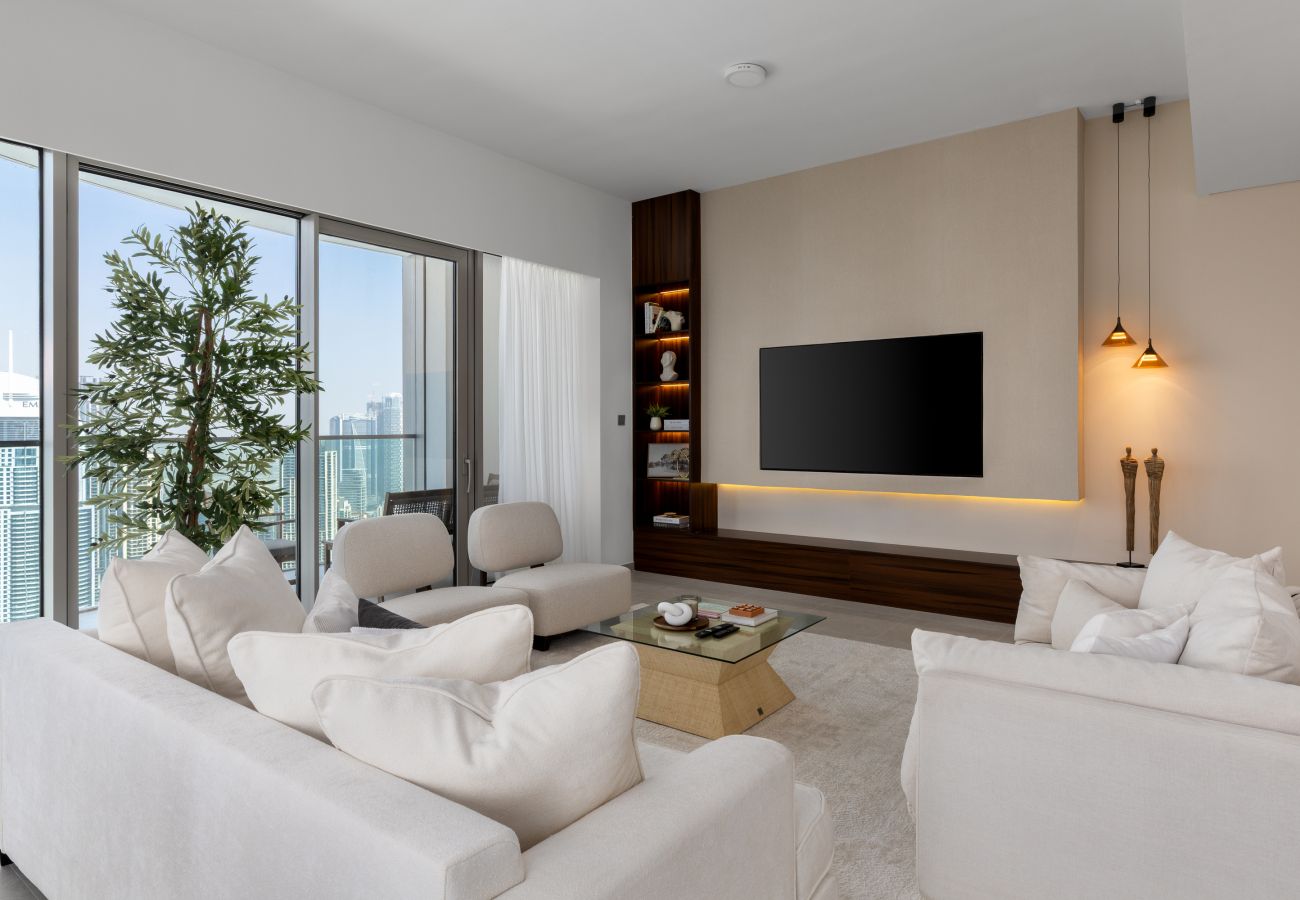 Apartment in Dubai - Sky-High Elegance w/ Unrivaled Burj Khalifa Views