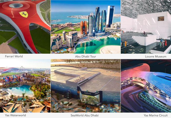 Apartment in Abu Dhabi - Chic Yas Island Escape w/ Iconic Ferrari World Vws  Apartment in Abu Dhabi - Chic Yas Island Escape w/ Iconic Ferrari World Vws