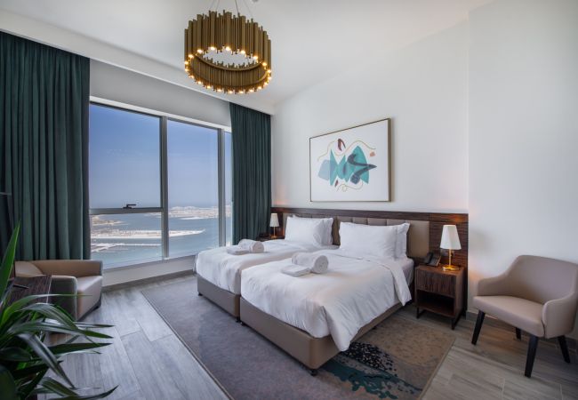 Apartment in Dubai - Chic Coastal Escape w/ Open Sea Vws on Palm Entry  Apartment in Dubai - Chic Coastal Escape w/ Open Sea Vws on Palm Entry