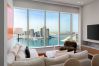 Apartment in Dubai - High-Floor Haven w/ Open Sea Views on Palm Entry  